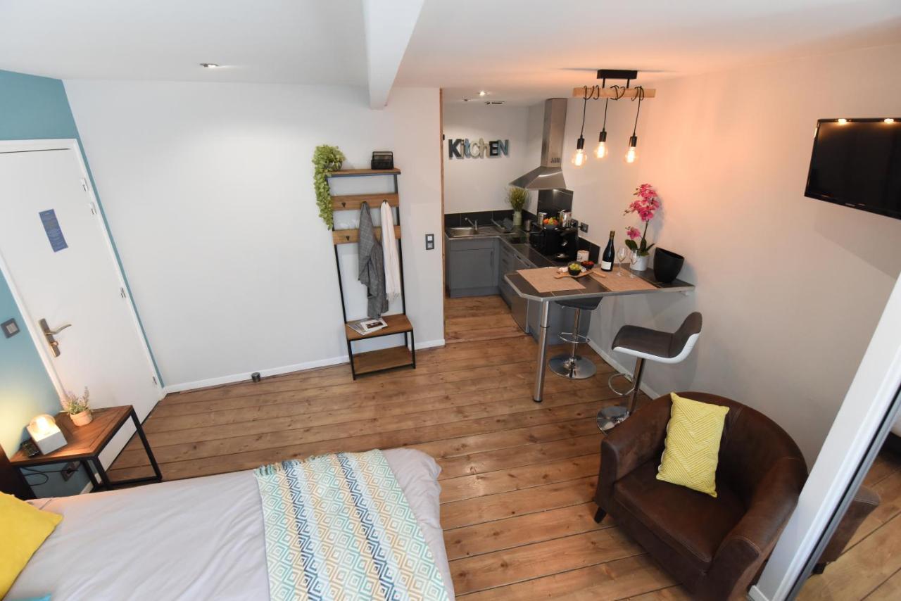 Studio 86 - Climatisation & Proche Centre-Ville- 2 Personnes - Bnb Épernay Eksteriør billede