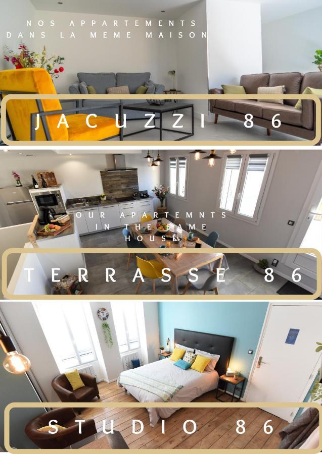 Studio 86 - Climatisation & Proche Centre-Ville- 2 Personnes - Bnb Épernay Eksteriør billede