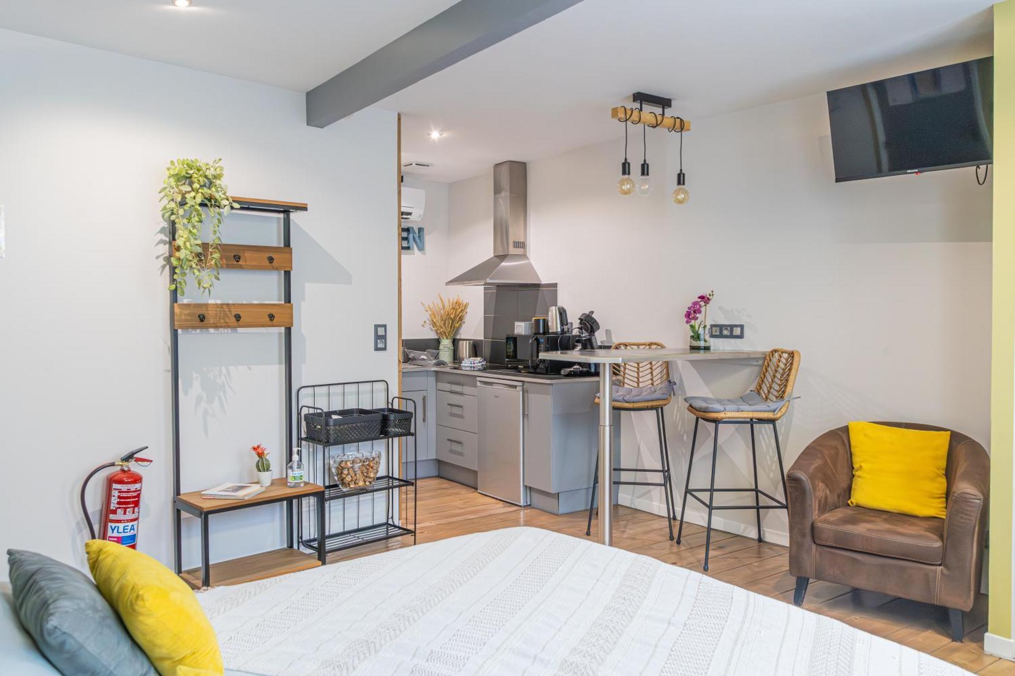 Studio 86 - Climatisation & Proche Centre-Ville- 2 Personnes - Bnb Épernay Eksteriør billede